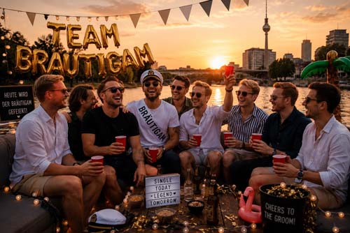 JGA Partyfloß Berlin mieten