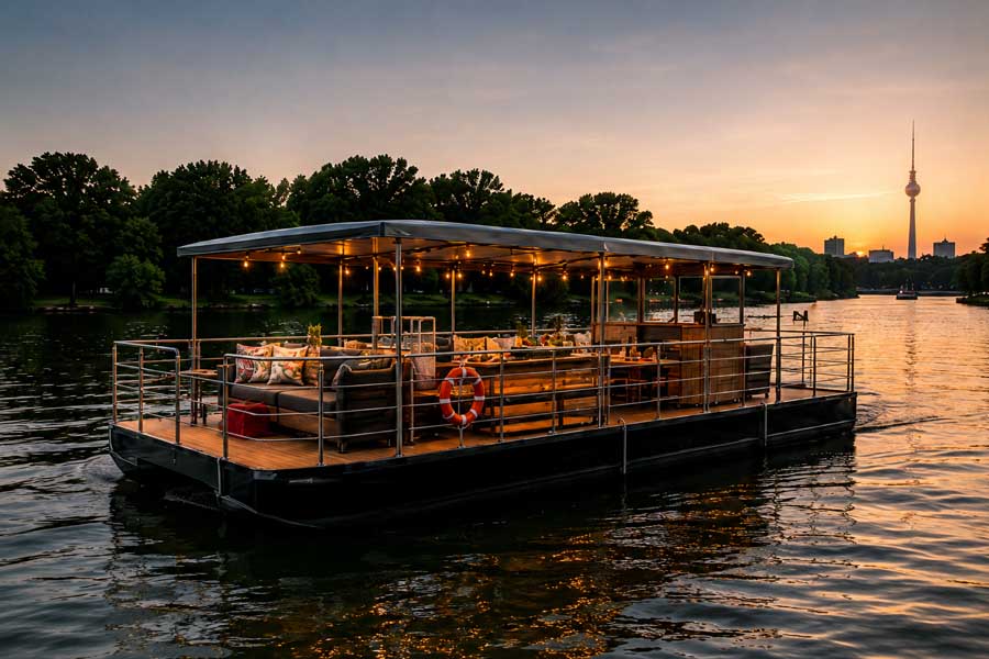 Partyfloß Berlin mieten